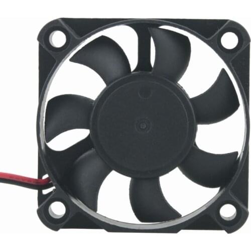 Gdstime 5V 0.18A 5CM 50mm 5010 50x50x10mm 2Pin Silent Dual Ball Bearing DC Cooling Fans