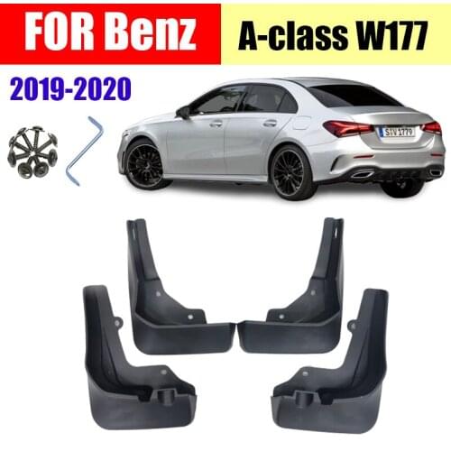 Mud flaps for Benz A-class W177 Mudguards Fender Benz A class Mud flap Splash Guard Fenders Mudguard car accessories Front