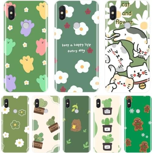Flower Daisy Phone Case For Pocophone F1 Xiaomi Redmi Note 4 4X 5 5A 6 Pro Prime Silicone Back Cover For Redmi S2 6A 5 Plus 4A