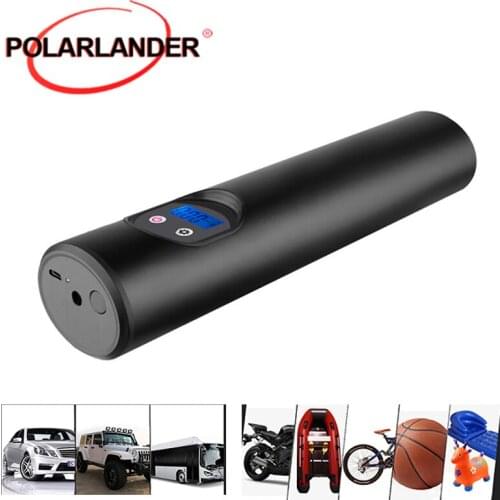 Electric Portable Pump LED for Bicycle Car Motorcycle Tires Ball Inflatable Toy Emergency Inflator Cigarette Lighter Connector