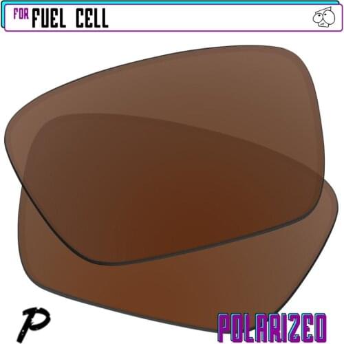 EZReplace Polarized Replacement Lenses for - Oakley Fuel Cell Sunglasses - Brown P
