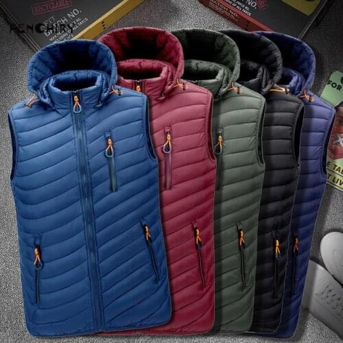 Мужские жилеты HENCHIRY China At AliExpress