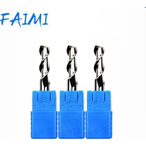 Tungsten Steel Carbide End Mills Aluminum Copper Alloy Milling Cutter Hrc50 ALTiN Coating 2 Flutes Cnc Maching Milling Tools