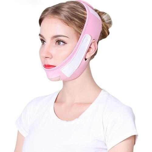 Face Slim V-Line Lift Up Mask Cheek Chin Neck Slimming Thin Belt Strap Beauty Delicate Facial Thin Face Mask Slimming Bandage