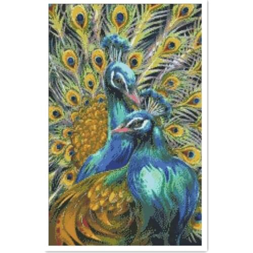 Animal lover cross stitch kit animal 18ct 14ct 11ct white canvas fabric cotton thread embroidery DIY handmade needlework