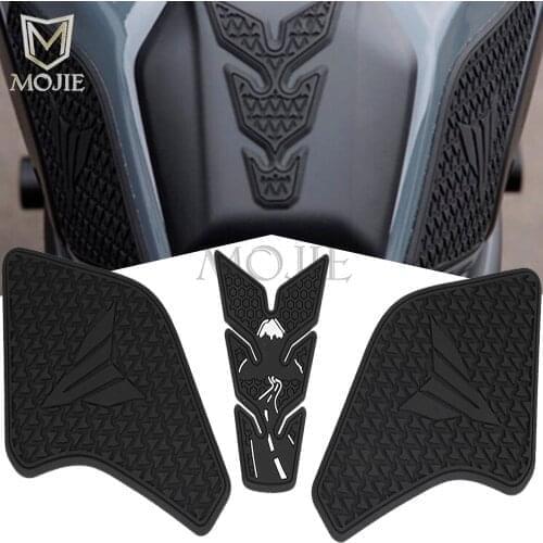 Motorbike Stickers Decals Gas Oil Fuel Tank Pad Protector FOT YAMAHA MT07 MT-07 MT 07 2021 Side Sticker Knee Grips Protect Decal