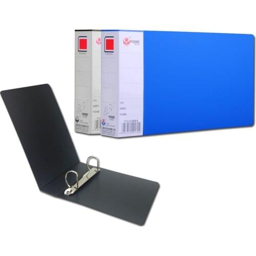 Office 2 Ring Binder Folder Organizer Plastic File Covers For Documents A5 Paper Organizer