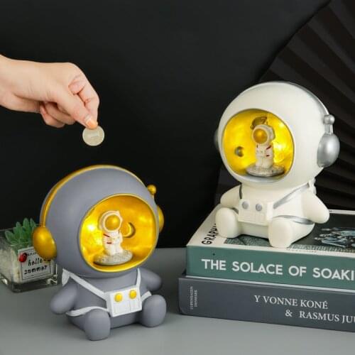 Astronauts birthday gift astronauts birthday gift small piggy bank lamp students birthday gift cute piggy bank piggy bank