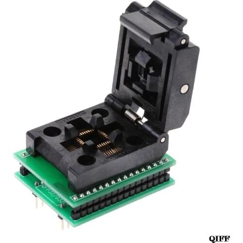 Drop Ship&Wholesale TQFP32 QFP32 TO DIP32 IC Programmer Adapter Chip Test Socket SA663 Burning Seat APR28