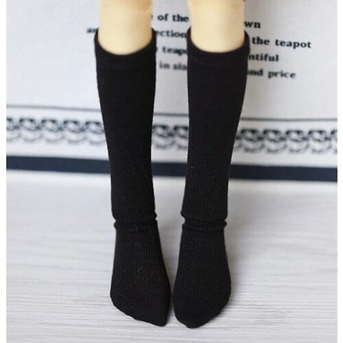 BJD doll dress suits 1/3 1/4 Uncle Size fashion versatile black and white striped stocking doll accessories