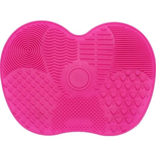 Silicone Brush Cleaner Makeup Brush Cleaning Make Up Brush Glove Washing Little Scrubber Board Pad Cosmetic Tool