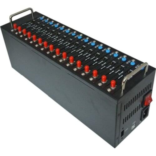 SMS wavecom Q2403 Module GSM GPRS 16 Ports Modem pool with Modem Pool USB Interface 900/1800MHz IMEI changeable USSD STK