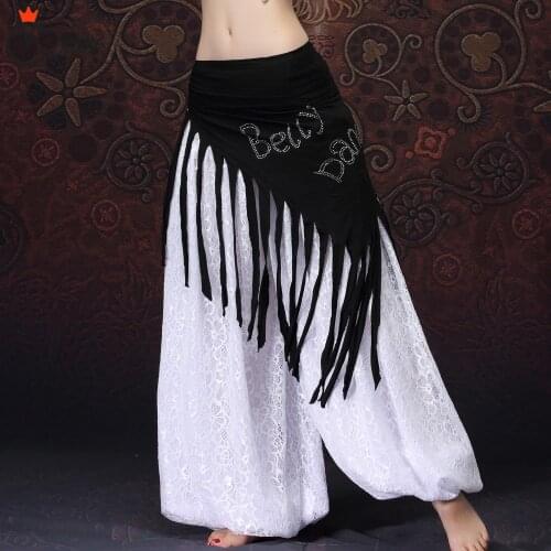 Belly dance Costume Wrap Belts scarf New Women Triangle Hip Belts Modal Beads Hip Scarf with Rhinestone