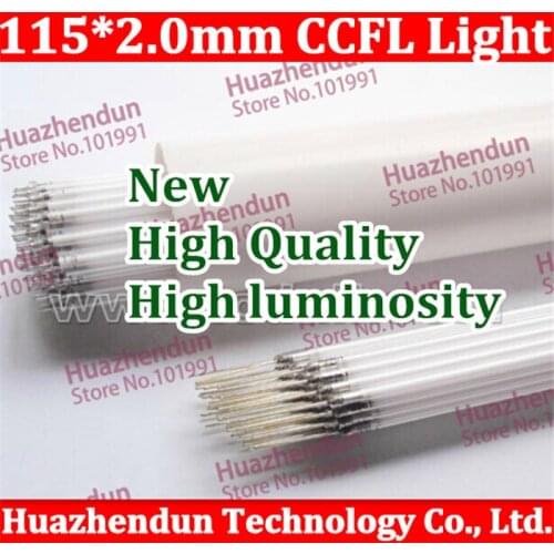 Free shipping Supper Light CCFL 115 * 2.0 mm LCD Backlight Lamp CCLF tube 115mmx 2.0mm CCFL lamp