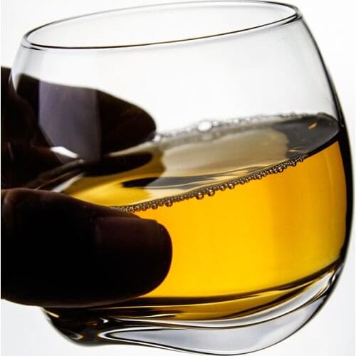 2020 Creative Waves Design Korin-nami Sea Whiskey Cup Japanese Liquor Spirits Wine Glass Verre Whisky Brandy Snifters Wineglass