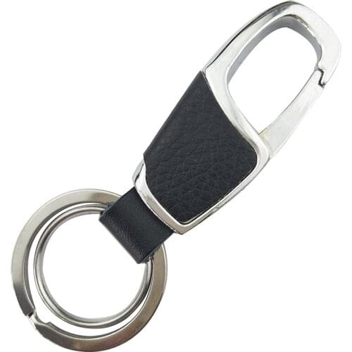 Leather+ Metal Alloy Car Styling Car Keyring Keychain Key Chain Key Ring for Audi A4 A6 A8 Q3 Q7 BMW M3 M5 E36 E39 F10 F30