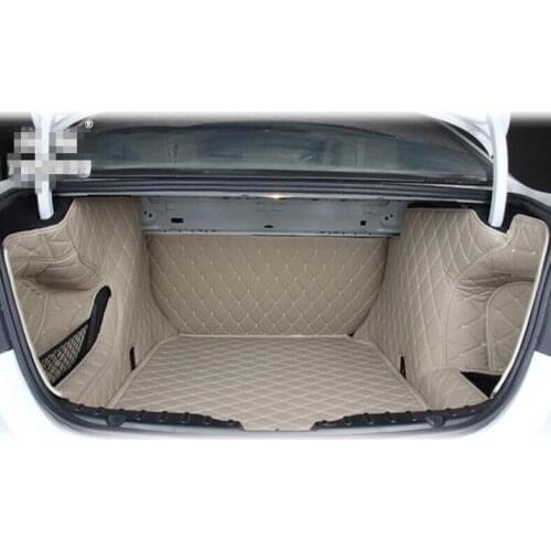 Good quality & Free shipping! Full set trunk mats for BMW 7 Series G12 2016-2017 waterproof wear-resisting cargo liner carpets