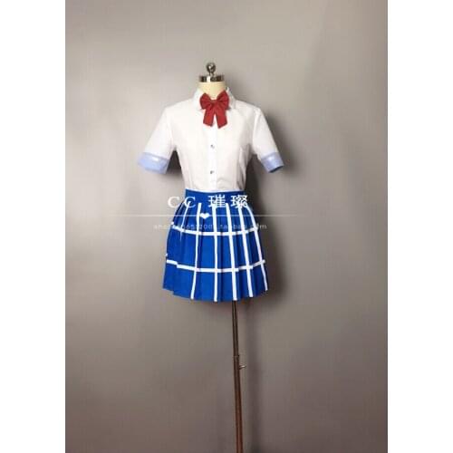 And you thought there is never a girl online? Nanako Akiyama Uniforms Cosplay Costume E001