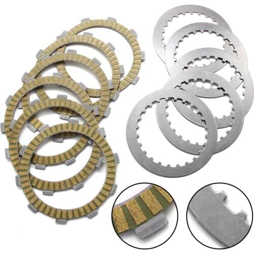 Motorcycle New Clutch Friction Discs, Disc For Honda TRX420TE TRX420FE FourTrax Rancher 420 ES OEM:22321-HN0-670 22201-ML4-610