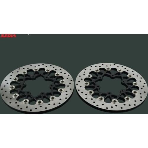 Motorcycle Floating Brake Discs Rotor For SUZUKI GSXR600 GSXR750 GSXR 600 750 2008-2014 GSXR1000 GSXR 1000 2009 2010 2011-2014
