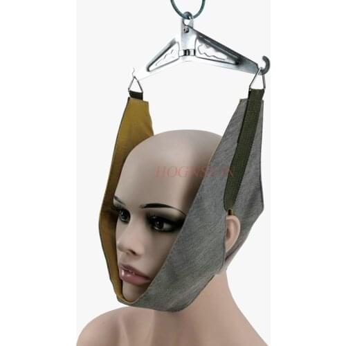 Portable hanging cervical traction device neck protection home traction chair neck stretcher cervical traction frame door