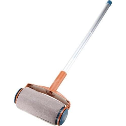 JOYLIVE 5Pcs/set Pro Flocked Edger Paint Roller Brush Handle Room Wall Painting Runner Paint Roller