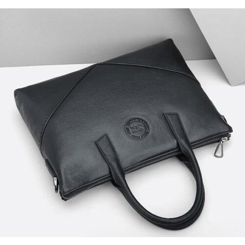 Famous Brand Septwolves Men Shoulder Messenger Bag Genuine leather handbag man soft leather leisure business Cowhide Bag