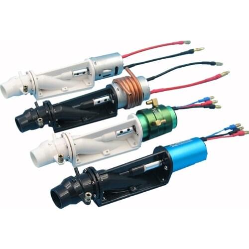 Water Thruster Power Sprayer Pump Water Jet Pump with 380/2440 Motors+Water Cooling Jacket for RC Jet Boats