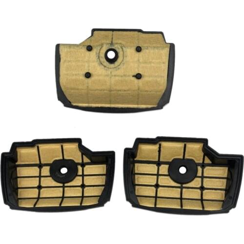 3Pcs Air Filter Cleaner Fits for Stihl MS201 MS201T MS201TC Chainsaw Replace Part Number 1145 140 1900