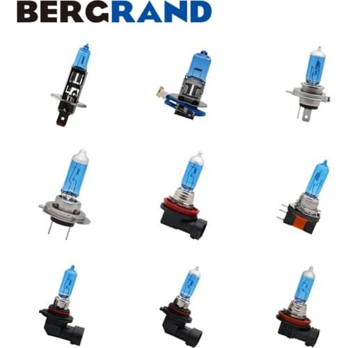 1PCS Car Headlight Lamp Super White Halogen Bulb H1 H3 H4 H7 H8 H11 9005 HB3 9006 HB4 12V 55W 4300K Fog Light Driving Lamp