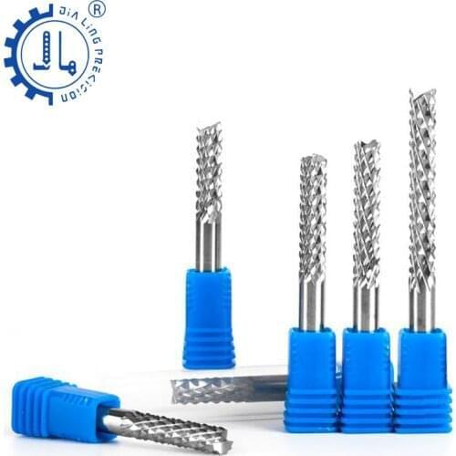 1PCS PCB Milling Cutter 6mm shank fish tail Milling Cutter Corn Milling Cutter for circuit boards power boa boards