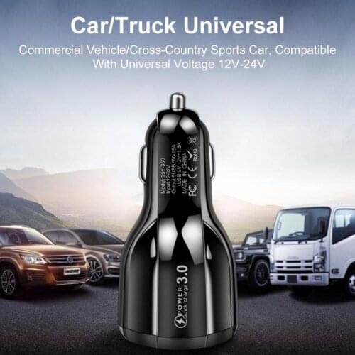 5 Port Fast Charging Car USB Charger For Xiaomi Redmi Note 10 Pro Quick Charge 3.0 15A Charger Mobile Phone Charge In Car
