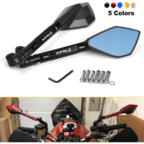 For Yamaha TMAX T-Max T MAX 500 530 560 TMAX500 2006-2016 2015 2014 2013 2012 Motorcycle Accessories Aluminum Rearview mirror