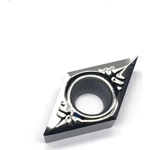 DCGT11T302 AK H01 10pcs Aluminum cutter blade Insert Cutting Tool turning tool CNC Tools AL +TIN Alloy wood