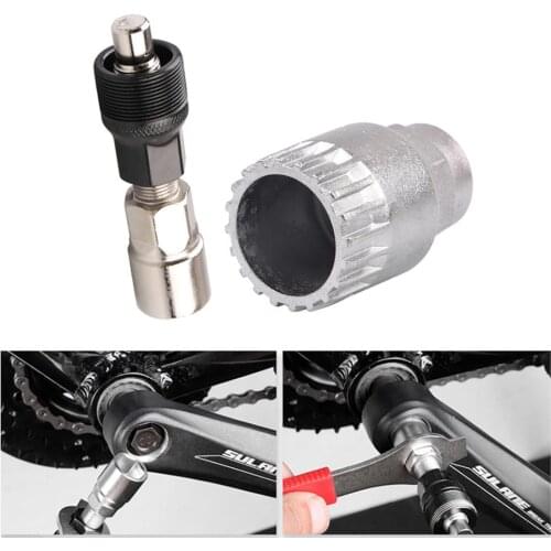 Bicycle Crack Extractor Wheel Bike Pedal Bottom Bracket Remover Bike Repair Tools Kit