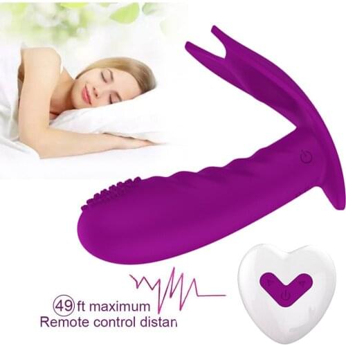 Heating Wireless Remote Control Vibrating Panties Vibrator Invisible Erotic Toys for Woman Underwear 7 Speed Sex Products ST733