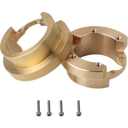 Brass Counterweight Portal Drive Housing for 1:10 RC Crawler 4 -4