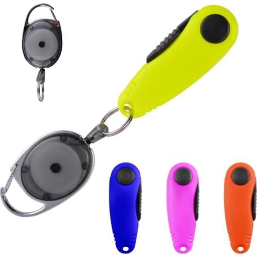 Braided Fishing Line Cutter Fishing Quick Knot Tool kit Fishing Scissors Clipper Nipper Hook Tool Telescopic Buckle Knife