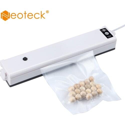 Neoteck Vacuum Sealer Machine With 20Pcs Sealer Bags Food Preservation vacuum sealing Bag Packing Tools Kitchen Fresh Protector