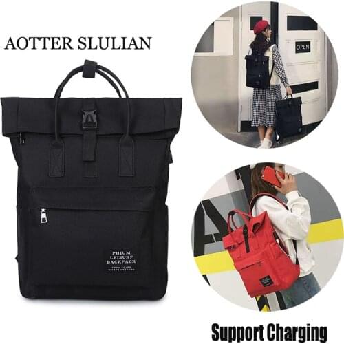 Unisex Backpack Laptop School Casual Classic Bag USB Phone Charging for Teens Shoulder Bag Waterproof Schoolbag Travel Back Pack