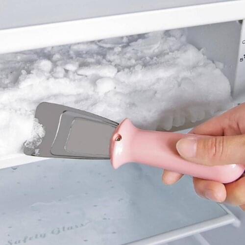 Fridge Ice Removal Scraper Ice Shovel Stainless Steel Refrigerator Ice Scrapers Deicer Defrosting Spatula Kitchen Accessories