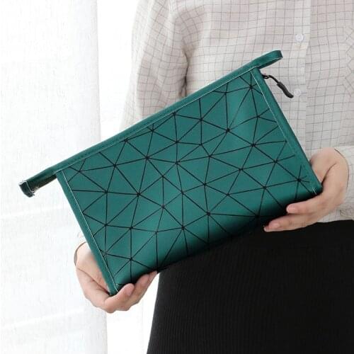 New Fashion PU Women Make Up Bag Women Waterproof Travel Organizer Makeup Bag Toiletry Kit Cosmetic Storgage Bag Cases Handbag