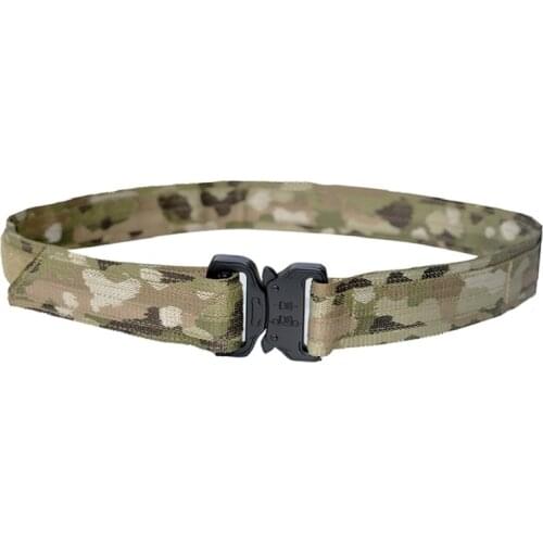Tactical interior belt 3.8cm camouflage multicam metal buckle outdoor belt