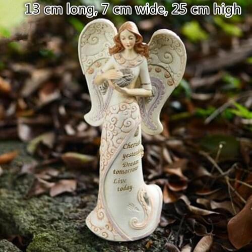 Creative European palace girl angel crafts, beautiful girl statues, home decoration craft gifts, Christmas birthday gifts