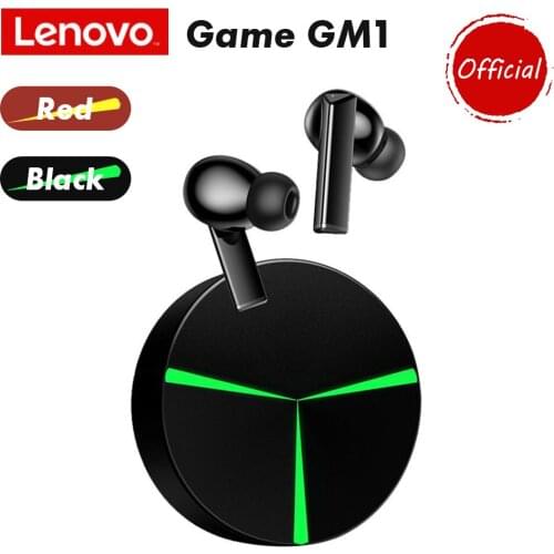 Lenovo Game GM1 TWS Earphones HiFi ACC Stereo Bluetooth 5.0 Headphones Waterproof Sports Wireless 65ms Low Latency Headset