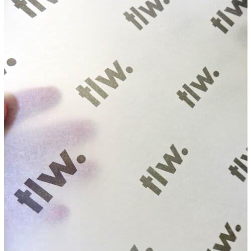 Custom printed logo gift tissue paper/ Moisture Proof wrapping paper/customized packing paper