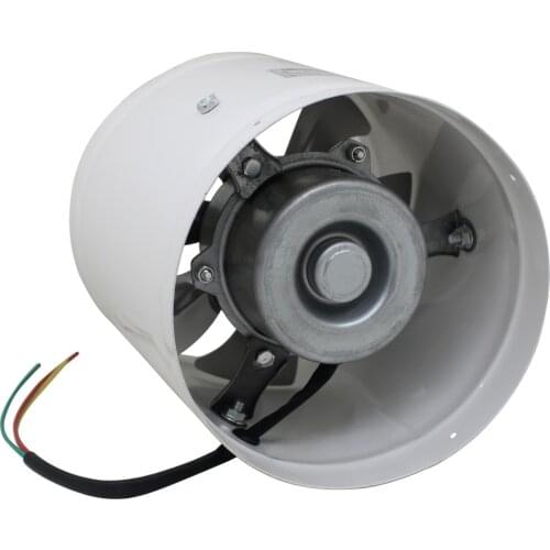 Exhaust Fan6/8/10/12 Inch 220VAC Booster Fan Inline Duct Vent Blower Duct Fan for HVAC Exhaust Bathroom Ventilation Fan kitchen