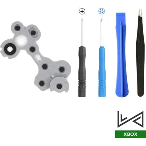 Replacement For Xbox One Series X Controller Silicon Conductive Rubber Contact Key Button D-pad