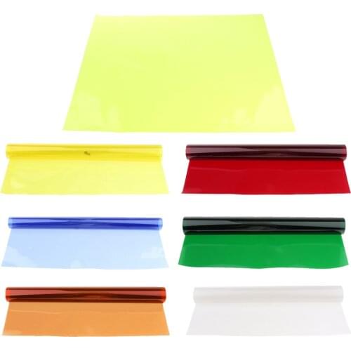 15.7 x 9.6 in/ 40 x 50 cm Color Correction Gels, Color Gel Filter Film Gel Sheet for Video Light Studio Flash Strobe White