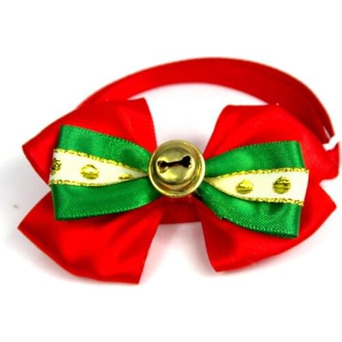 300PCS / LOT Pet Accessories Pet Tie Christmas Style Dog Tie Cat Collars Pet Grooming Accessories